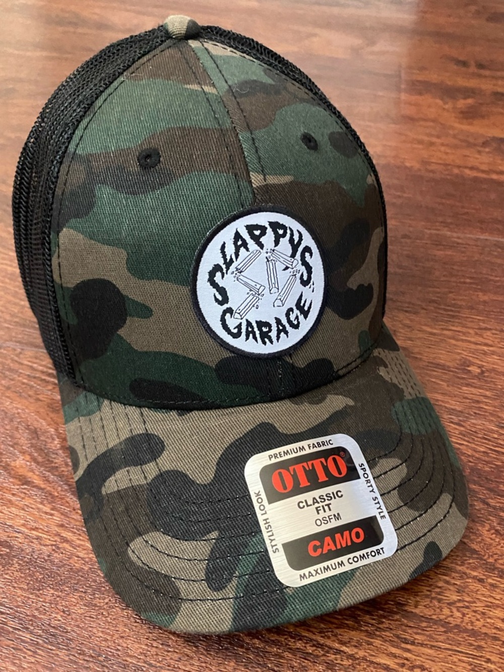 Camo trucker hat!!